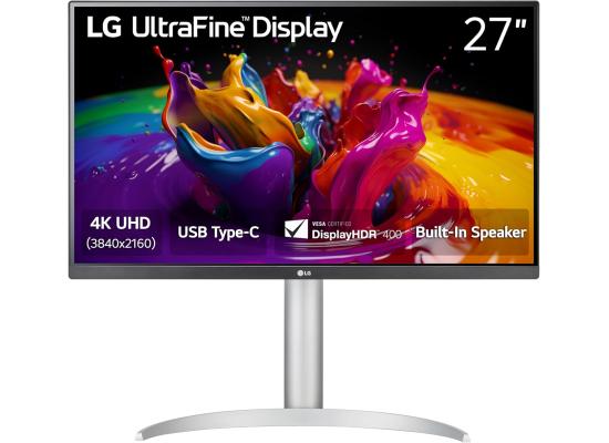 LG 27UP850K-W 27” 4K UHD UltraFine™ IPS Monitor HDR™ 400 and USB Type-C- Monitor
